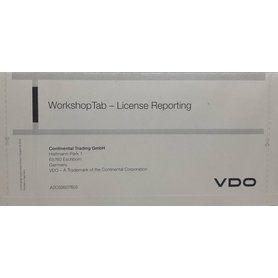 WorkshopTab Licence Reporting