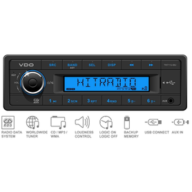 TR711U-BU Radio/USB MP3/WMA 12V